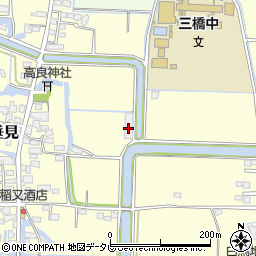 福岡県柳川市三橋町垂見775周辺の地図