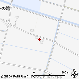 佐賀県杵島郡白石町一の篭2743周辺の地図
