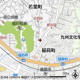 井上グループ　ホワイト急便・福石観音横店周辺の地図