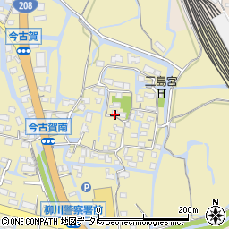福岡県柳川市三橋町今古賀511周辺の地図