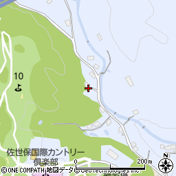 長崎県佐世保市口の尾町1667-1周辺の地図