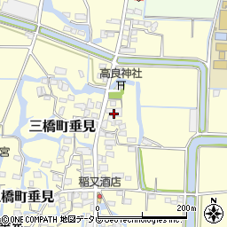 福岡県柳川市三橋町垂見812周辺の地図