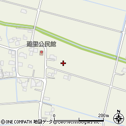 佐賀県白石町（杵島郡）廻里周辺の地図