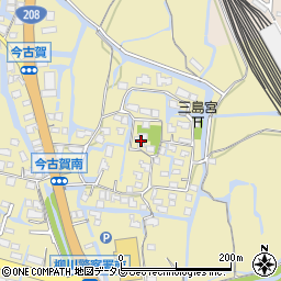 福岡県柳川市三橋町今古賀532周辺の地図