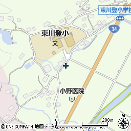 佐賀県武雄市東川登町大字永野5742周辺の地図