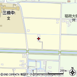 福岡県柳川市三橋町垂見703周辺の地図