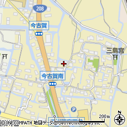 福岡県柳川市三橋町今古賀558周辺の地図