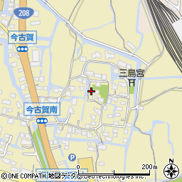 福岡県柳川市三橋町今古賀533周辺の地図