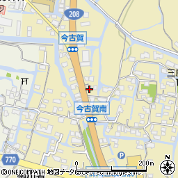 福岡県柳川市三橋町今古賀133周辺の地図