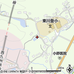 佐賀県武雄市東川登町大字永野5844周辺の地図