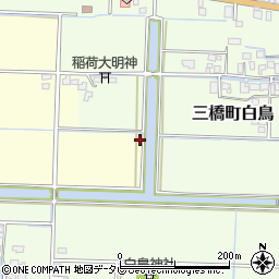 福岡県柳川市三橋町垂見713周辺の地図