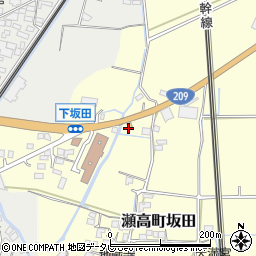 リンガーハット福岡瀬高店周辺の地図