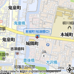 本城町周辺の地図
