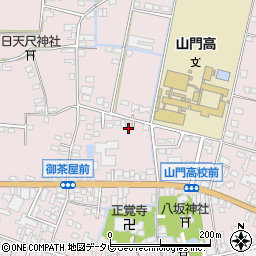 福岡県みやま市瀬高町上庄1252-2周辺の地図