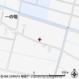 佐賀県杵島郡白石町一の篭2581周辺の地図