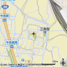 福岡県柳川市三橋町今古賀537周辺の地図