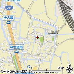 福岡県柳川市三橋町今古賀535周辺の地図