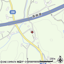 佐賀県武雄市東川登町大字永野2045周辺の地図