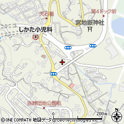 赤崎旅館周辺の地図