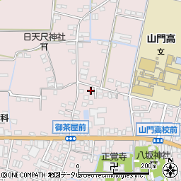 福岡県みやま市瀬高町上庄1257-6周辺の地図