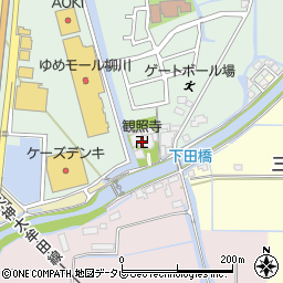 福岡県柳川市三橋町蒲船津252周辺の地図