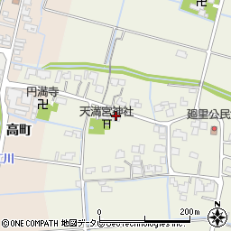佐賀県杵島郡白石町戸ケ里1279周辺の地図