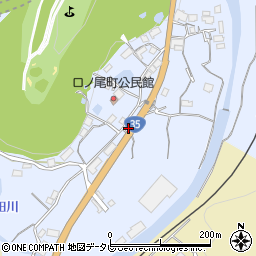 長崎県佐世保市口の尾町92周辺の地図