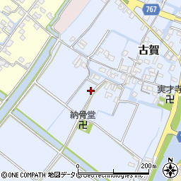 福岡県柳川市古賀176周辺の地図