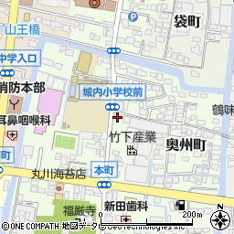 竹下歯科医院周辺の地図