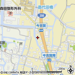 福岡県柳川市三橋町今古賀147周辺の地図