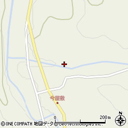 福岡県八女市立花町白木689-1周辺の地図