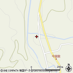 福岡県八女市立花町白木974-3周辺の地図
