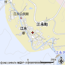 長崎県佐世保市江永町周辺の地図