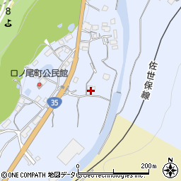 長崎県佐世保市口の尾町115周辺の地図