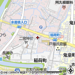 大牟田柳川信用金庫沖端支店周辺の地図
