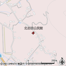 北志田公民館周辺の地図