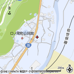 長崎県佐世保市口の尾町143-1周辺の地図