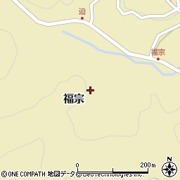 大分県大分市福宗1454-3周辺の地図