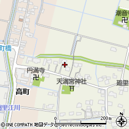 佐賀県杵島郡白石町戸ケ里1075周辺の地図