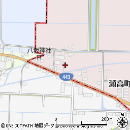 福岡県みやま市瀬高町上庄878周辺の地図