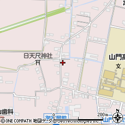 福岡県みやま市瀬高町上庄1272-1周辺の地図
