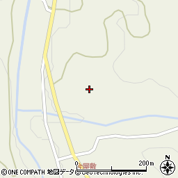 福岡県八女市立花町白木668周辺の地図