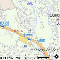 長崎県佐世保市大和町989周辺の地図