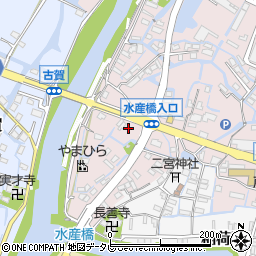 江口吉男後援会　事務所周辺の地図