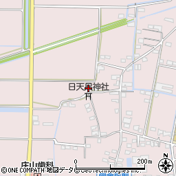 福岡県みやま市瀬高町上庄1059-7周辺の地図
