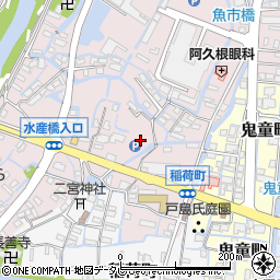 市営筑紫町観光駐車場周辺の地図