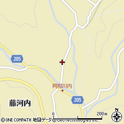 大分県臼杵市藤河内2065-1周辺の地図