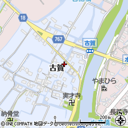 福岡県柳川市古賀49周辺の地図