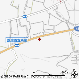 野津原郵便局周辺の地図
