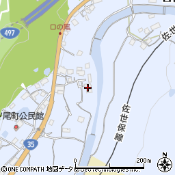 長崎県佐世保市口の尾町171-1周辺の地図